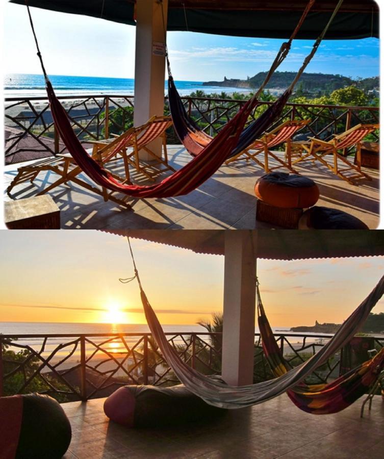 Esperanto Bed & Breakfast Surf Hostel Montañita Dış mekan fotoğraf