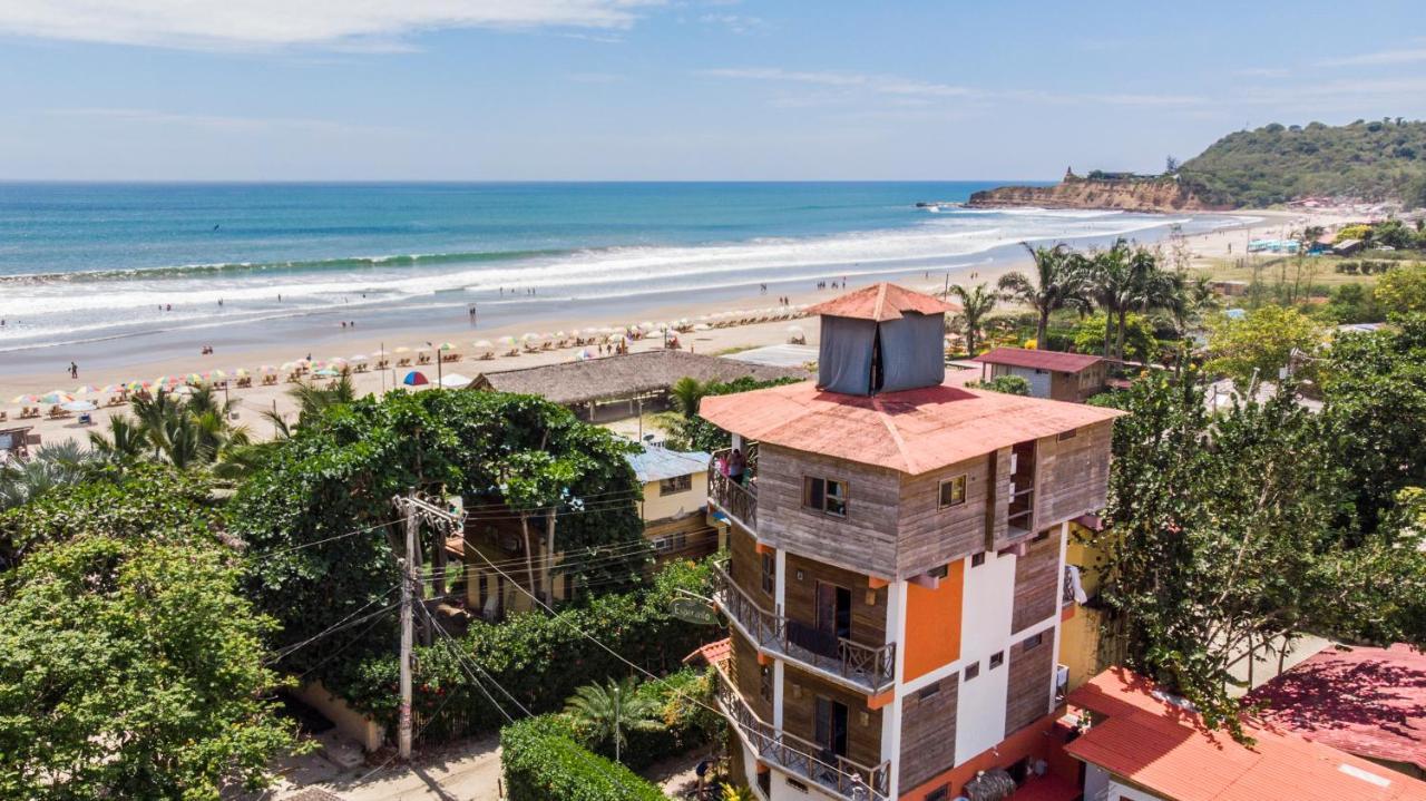 Esperanto Bed & Breakfast Surf Hostel Montañita Dış mekan fotoğraf