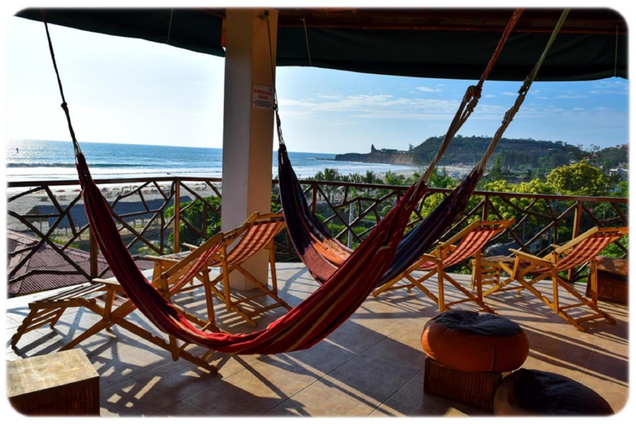 Esperanto Bed & Breakfast Surf Hostel Montañita Dış mekan fotoğraf